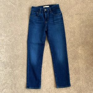 LEVI’s 724 high rise straight crop - Size 25                 NEVER WORN